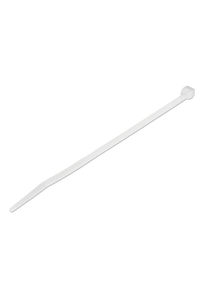 POWERTECH δεματικά καλωδίων TIES-057, 350x4.8mm, λευκά, 100τμχ