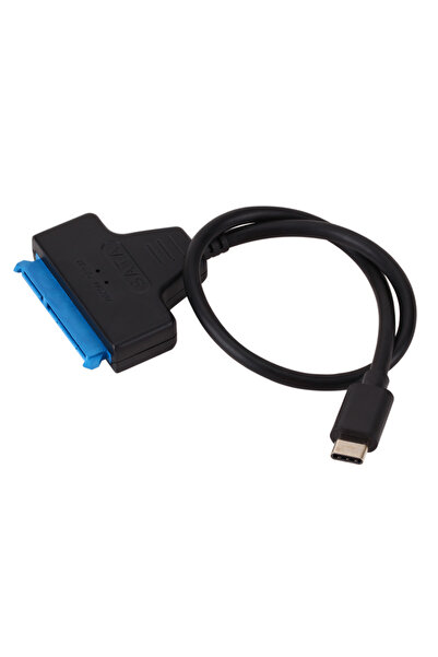 POWERTECH καλώδιο σύνδεσης HDD/SSD CAB-UC060, USB-C σε SATA 6Gbps, μαύρο