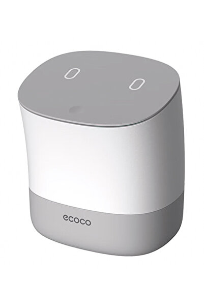 ECOCO μίνι κάδος απορριμμάτων E2241 με σακούλες, επιτραπέζιος, 1.5lt, λευκός