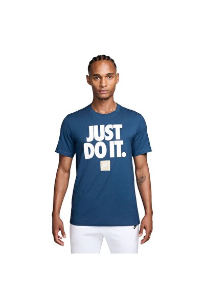 Nike Ανδρικό Κοντομάνικο Αθλητικό Μπλουζάκι Fran  "Just Do It " L