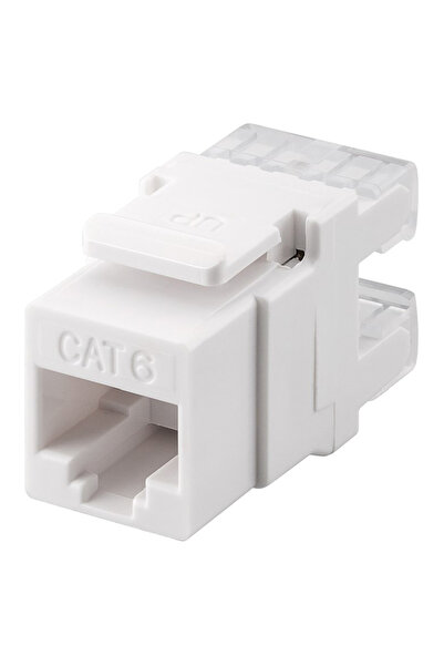 goobay Keystone module RJ45 CAT 6 95740, UTP, 250MHz, λευκό