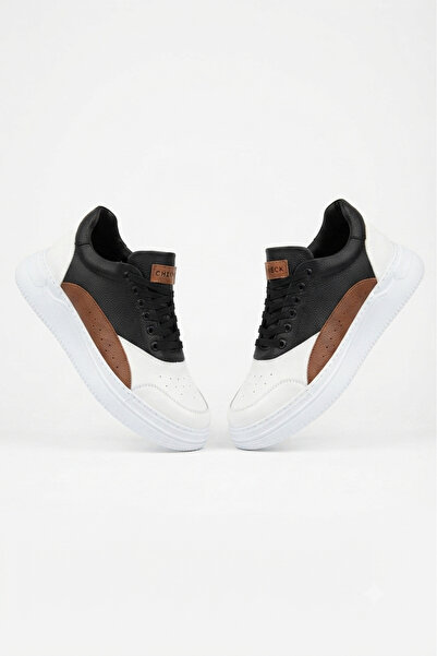 Zerenyus Zrc115 Premium Daily Men's Sports Sneaker White Tan
