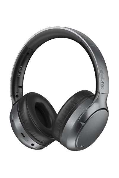Celebrat headphones A41, ασύρματα & ενσύρματα, 40mm, 400mAh, ANC, μαύρα