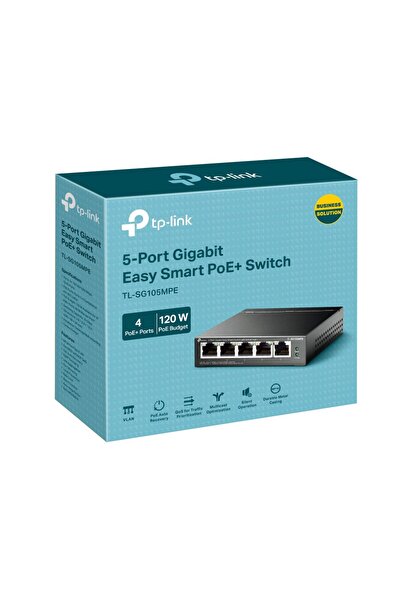 OEM TP-Link TL-SG105MPE – 5-θυρο Gigabit Easy Smart Switch με 4 θύρες PoE+ & ...