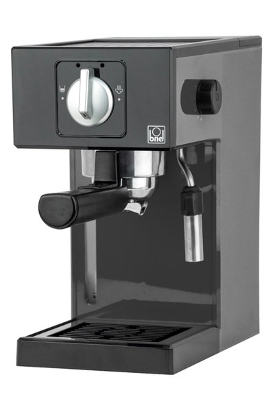 BRIEL μηχανή espresso A1, 1000W, 20 bar, μαύρη