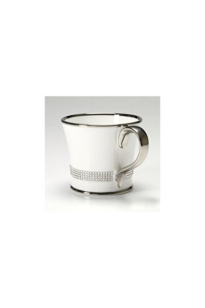 Prouna Cana cu cristale Swarovski, platina, 8,5x8cm, set decorativ
