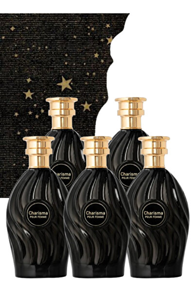 ALREHAB 5 Pieces Charisma Pour Femme Perfume 100ML