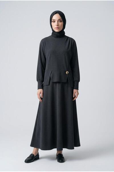 Ahsen Skirt Suit Set Lower and Upper 29Ytkm9796