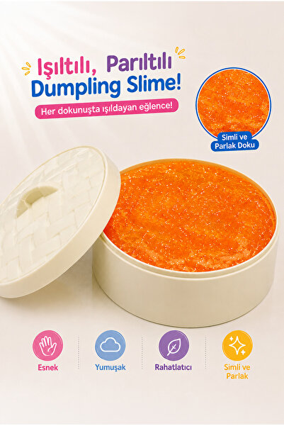 HEROES Dumpling Slime Oyun Jeli - Eğitici ve Öğretici Motor Becerileri Geliştiren Oyun Jeli
