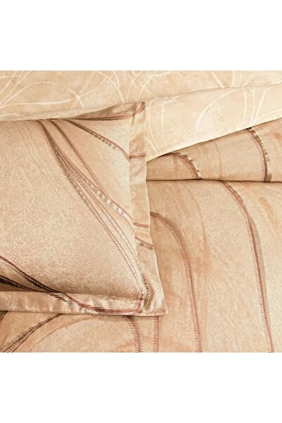Yıldızan Msa Shop Elisandra Saten Standard Cotton Satin Duvet Cover Set, Copp...