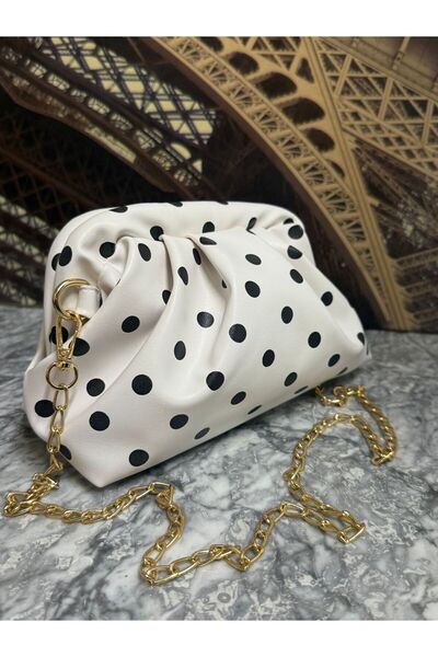 KOÇAK ÇANTA Women's Burs Closed Chain Strap Shoulder Bag