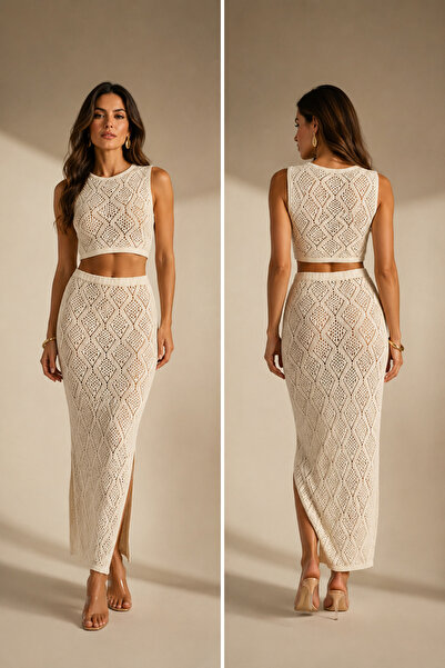 Bonitas Beachwear SKIRT KNIT SUIT