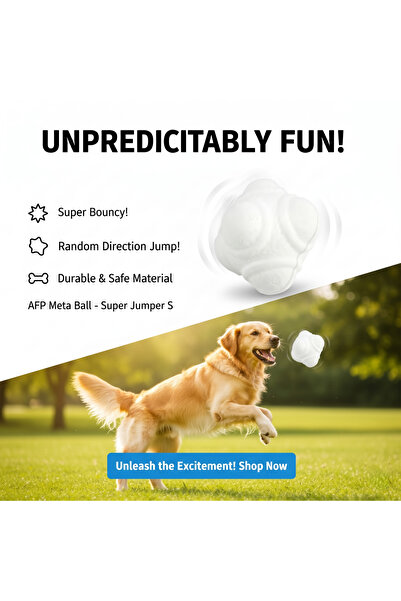 Tasma Market Dog Toy Durable Bouncing Ball m (6.3 cm) – for Small Breeds