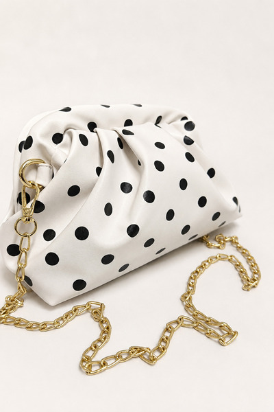 Rivina Laguna Women's Burs Chain Strap Lined Hand & Shoulder Bag with Closure
