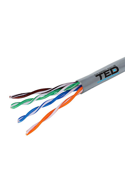 TED Cablu Wire Expert UTP Cat5e cupru integral rolă de 1 metru TED002495-1