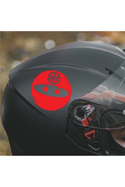 Amo-Stickers Зелен стикер за мотоциклетна каска Kawasaki Ninja 2