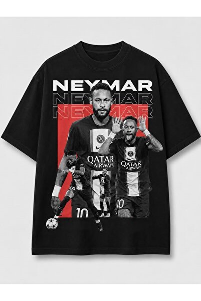 SVART WEAR Neymar majica sa printom, okrugli izrez, 100% pamuk, kratki rukavi...