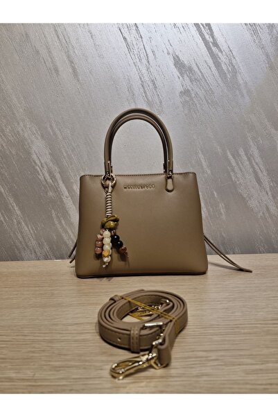 seyyah Stylish Women's Charm Detailed Shoulder Bag