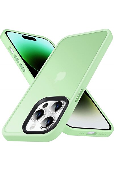 HappyCase Ημιδιάφανη Σκληρή Θήκη - Apple iPhone 14 Pro - Matte Green