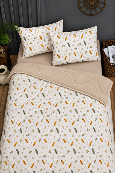 Forev Tek Kişilik 4 Mevsim ExtraSoft Puf Yorgan Seti - 155x215
