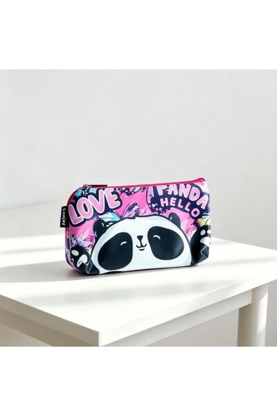 idei Portpix Plat cu Imprimeu Panda Drăguț Roz Graffiti, Dimensiuni 21x10,5cm...