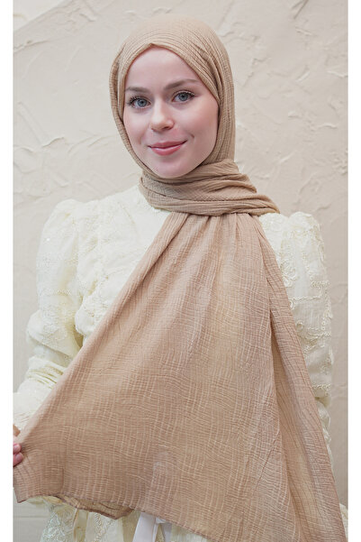 efdal şal eşarp Waffle Pattern Dubai Cotton Shawl