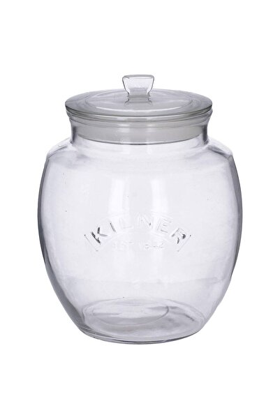 KİLNER Borcan pentru depozitare alimente Kilner, Sticla, Transparent, 4 l