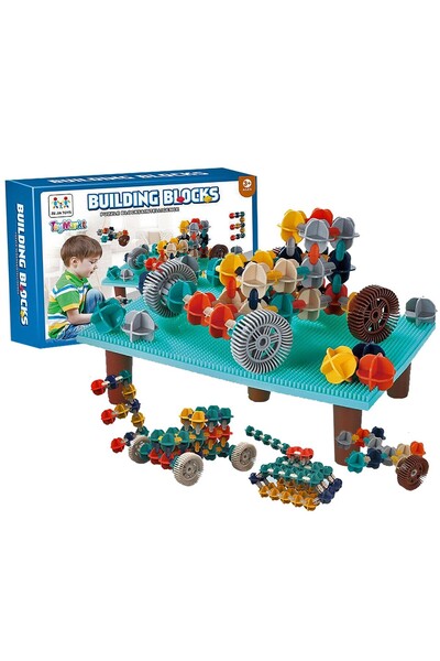 ToyMarkt Σετ τουβλάκια κατασκευών σε κουτί 3+ ετών 26x19x6εκ. 95434