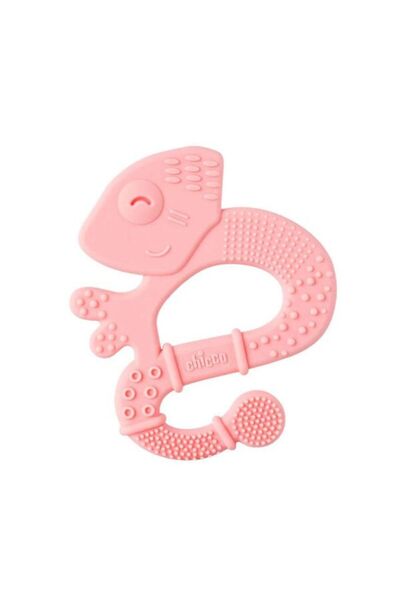 Chicco Δαχτυλίδι Οδοντοφυΐας Σιλικόνης Ροζ C05-28110-10