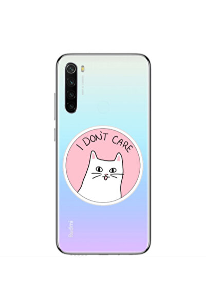 Other Xiaomi Redmi Note 8 I dont Care Transparent Silicone TPU Θήκη