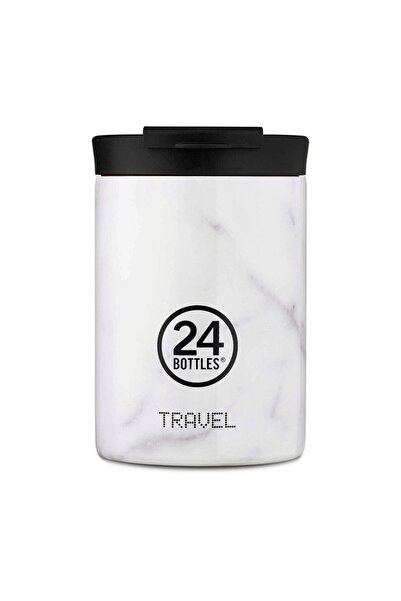 24Bottles Γυάλινο Θερμός Ποτήρι 350 Carrara 8051513925535 350ml Λευκό