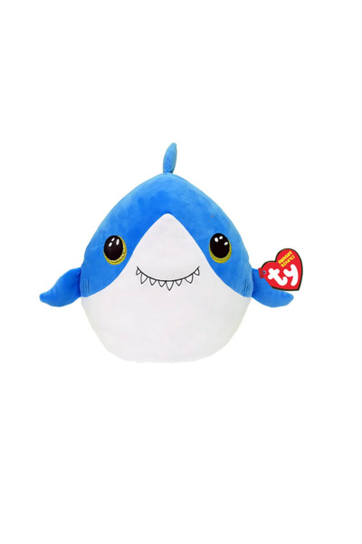 Generic Brand Jucărie de pluș, Rechin Finsley 30 cm, Squishy Beanies/Ty
