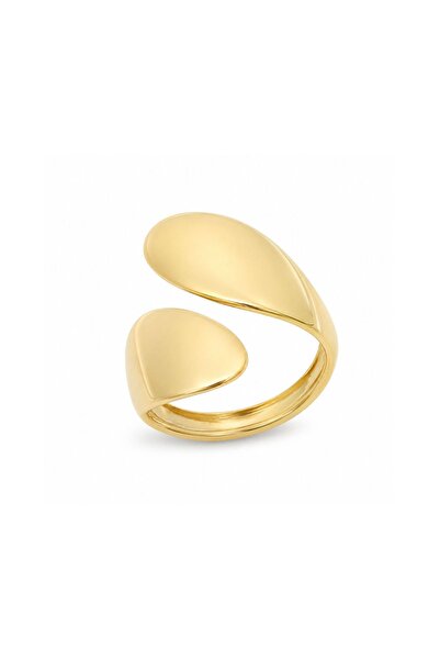 Bijuteria SORELLY Inel statement placat cu aur de 14k, reglabil