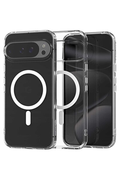 spacecase Θήκη Google Pixel 10 Pro XL Clear MagSafe Σκληρή Διάφανη με MagSafe...
