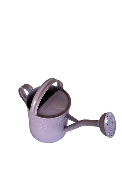 NATURELMETAL Galvanized Metal Watering Can 3.5 Lt Lila