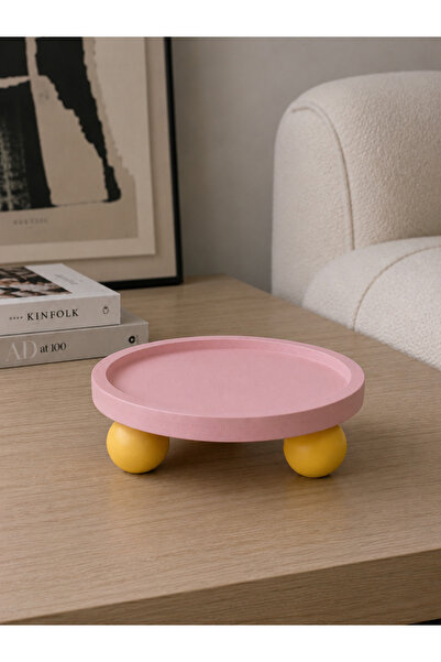bi ondan bi bundan Bobb Orbis Handmade Concrete Decorative Stand for Jewelry,...