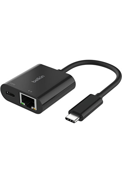 Belkin USB-C TO ETHERNET ADAPTER WITH POWER DELIVERY UP TO 100W
