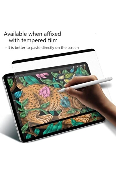 Yıldızan Pazaralanı Store Paperlike Magnetic Screen Protector with a Paper Fe...