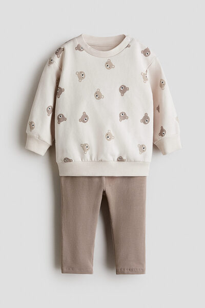H&M 2 Parçalı Pamuklu Set