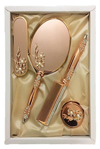 Empressco Stylish Dowry Mirror and Comb Set, Beautiful Moments with Gift Options
