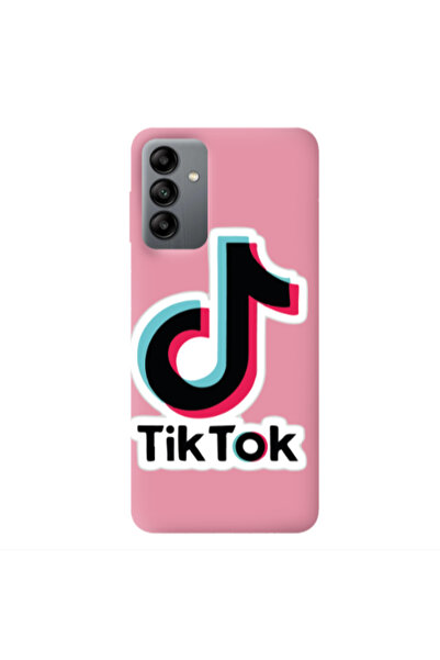 Other Samsung A04S Tik Tok Pink Colored Silicone TPU Θήκη