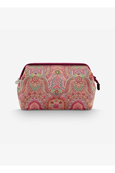 Pip Studio Red Velvet Makeup Bag 30X13.8X20.7 cm