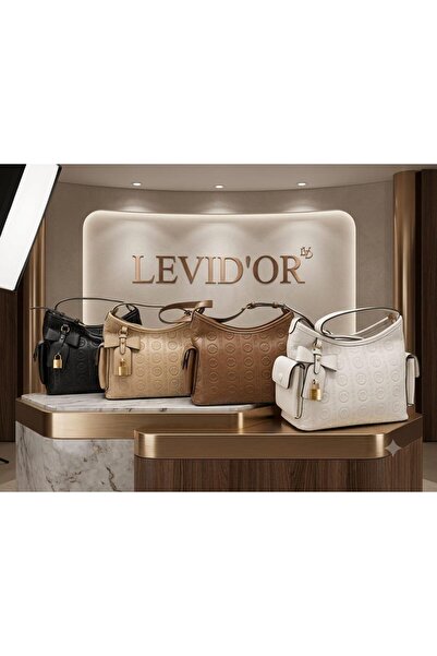Levidor Dokulu Omuz ve Çapraz Çanta Ayarlanabilir Askılı Günlük Çanta