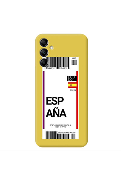 Other Samsung A24 Espana Arrival Yellow Colored Silicone TPU Θήκη