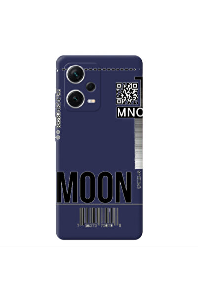 Other Xiaomi Poco X5 A ticket to the moon Dark blue Colored Silicone TPU Θήκη