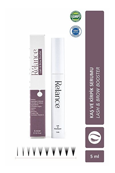 Relance Eyebrow Eyelash Serum, Eyebrow Eyelash Care Oil with Castor Oil, Arga...