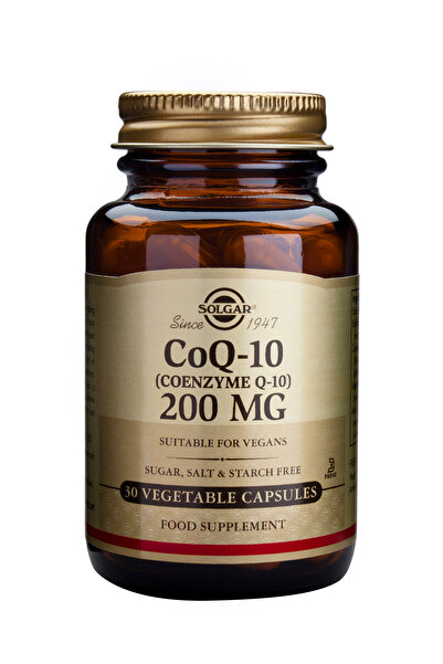 Solgar Coenzima Q-10 200mg 30Cps Vegetale