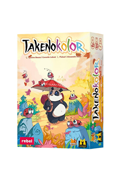 Rebel Joc de societate Takenokolor multicolor 17x24cm set