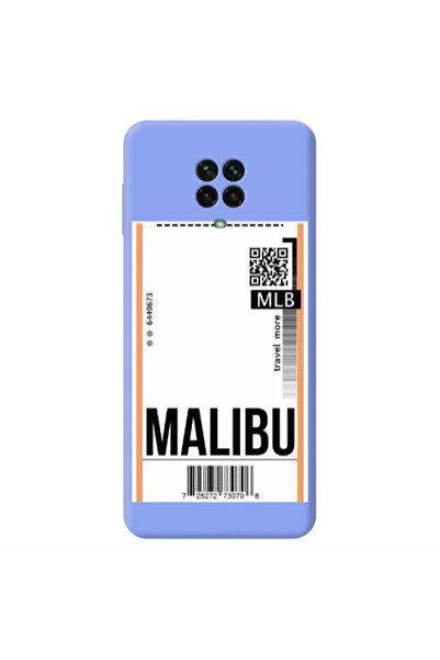 Other Xiaomi Redmi Note 9 Pro Malibu Travel More Light Purple Colored Silicon...
