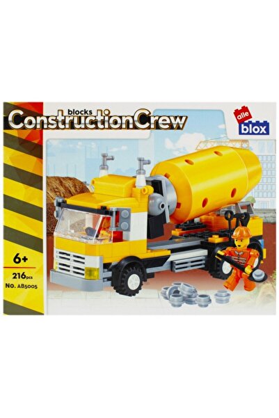 MC Micostore Set de constructie Alleblox Construction Crew - betoniera - AB50...